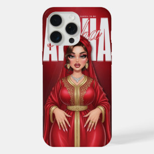 Funda de teléfono personalizada de la Diva Marroqu