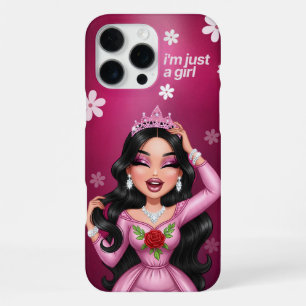 Para iPhone 16 Pro Max Funda de teléfono personalizada de princesa
