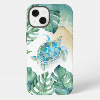 Funda de teléfono Playa Tortuga Marina
