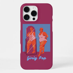 Para iPhone 16 Pro Max Funda de teléfono pop femenina