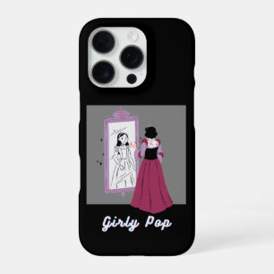 Para iPhone 16 Pro Funda de teléfono pop femenina
