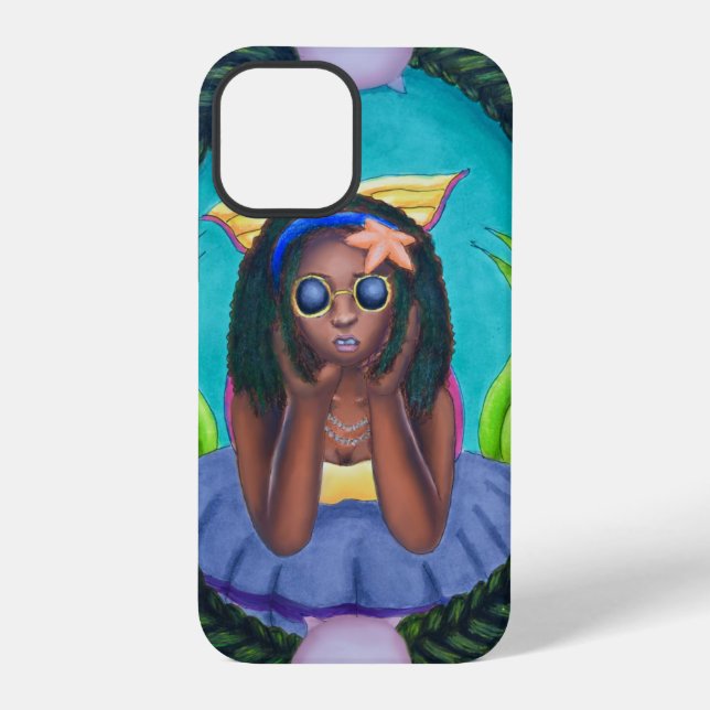 Para iPhone Funda de teléfono resistente/Shelly apenas visible (Reverso )