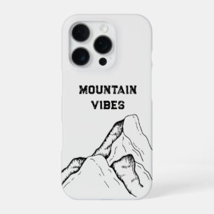 Para iPhone 16 Pro Funda de teléfono simple sans serif en negrita v