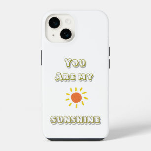 Para iPhone 14 Funda de teléfono You Are My Sunshine