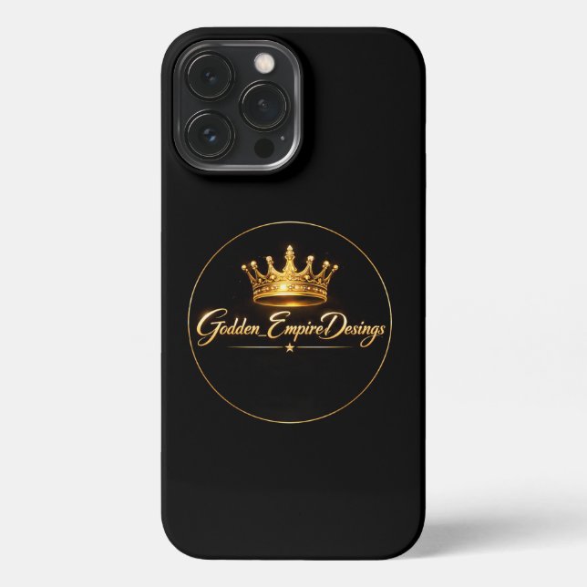 Para iPhone funda diseño dorado (Reverso )