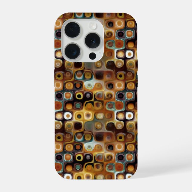 Para iPhone Funda Dotsy Multi Patrón (Reverso )