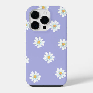 Para iPhone 14 Pro Funda Flor Morada Monada