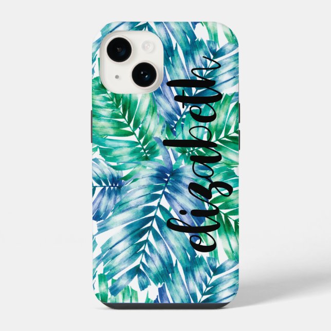 Para iPhone Funda Stylish Tropical Palms Case-Mate (Reverso )