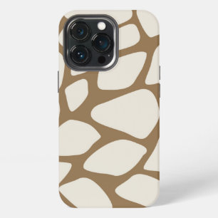 Para iPhone 13 Pro Impresión animal neutra Funda duro Minimalista par