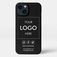 Logo Social Media BusinessiPhone Funda