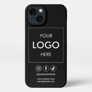 Logo Social Media BusinessiPhone Funda