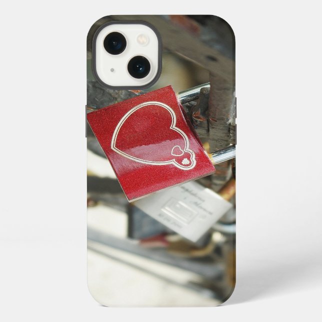 Para iPhone Love Padlock - Funda (Reverso )