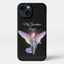 Modern My Guardian Angel I Phone 13 Funda