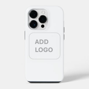 Para iPhone 14 Pro Plantilla de Funda de Teléfono con Logo