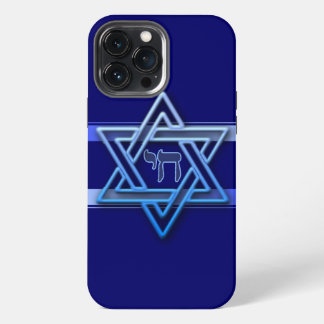 Para iPhone 13 Pro Max Precioso Estrella de David y Chai Funda Case-Mate
