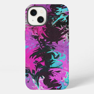 Samsung Galaxy Note 4 Funda de Fire Pink and Blue