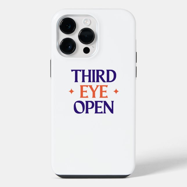 Para iPhone Tercer ojo Open -iPhone 14 pro max funda (Reverso )