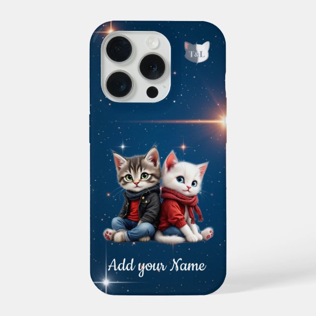 Para iPhone Tom & Luna – Funda de teléfono personalizada de no (Reverso )