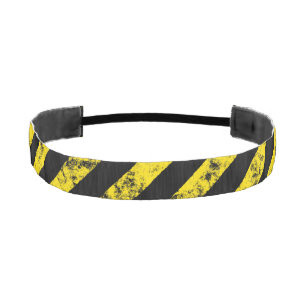 Para La Cabeza Patrón de rayas de cinta de color negro grunge