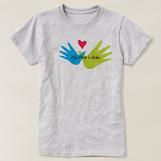 Para la camiseta de las mujeres del motivo de Pete