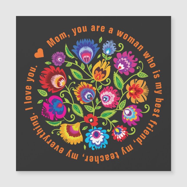 Para la composición folclórica de la madre polaca  (Anverso)