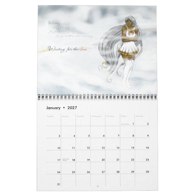¡Para la gloria! Calendario 2011 (Jan 2027)