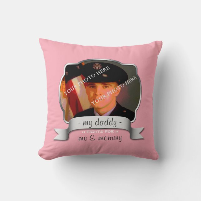 Para la hija de un soldado de ultramar - Almohada  (Anverso)