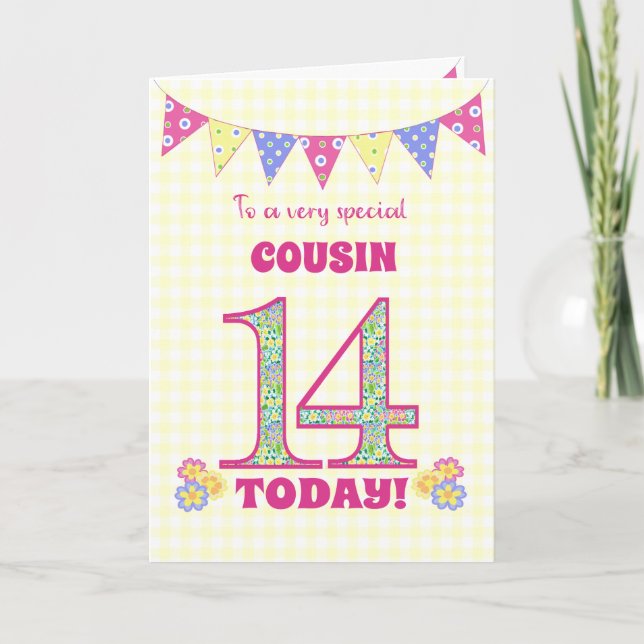 Para la tarjeta de Bunting Primroses de Primo 14 d (Anverso)
