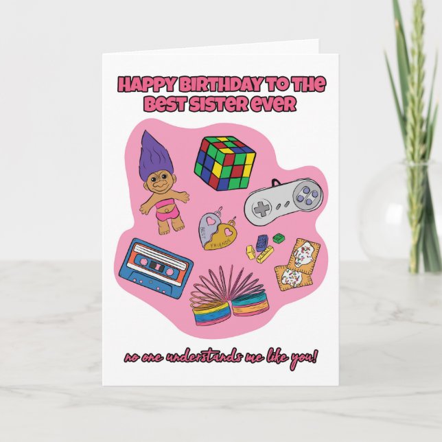 Para la tarjeta de cumpleaños de los juguetes de l (Anverso)