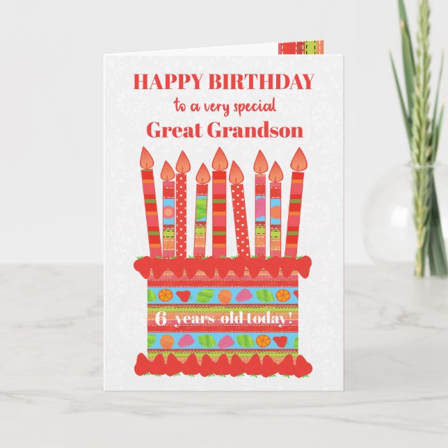 Para la tarjeta de pastel de cumpleaños de Persona (Anverso)