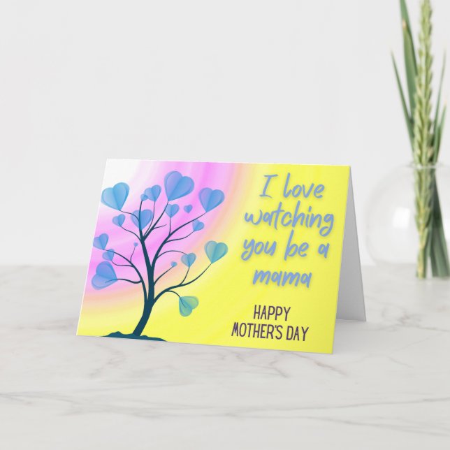 Para la tarjeta del día de la madre feliz del cóny (Anverso)
