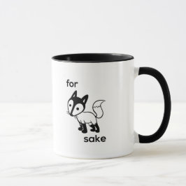Para la taza de café del motivo del Fox