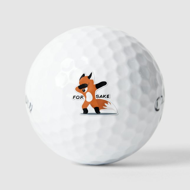 Para las bolas de golf Fox Sake (Anverso)