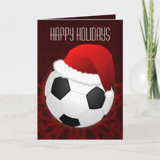 para las tarjetas de los Navidades futbolistas