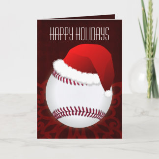para las tarjetas de Navidades de un jugador de bé