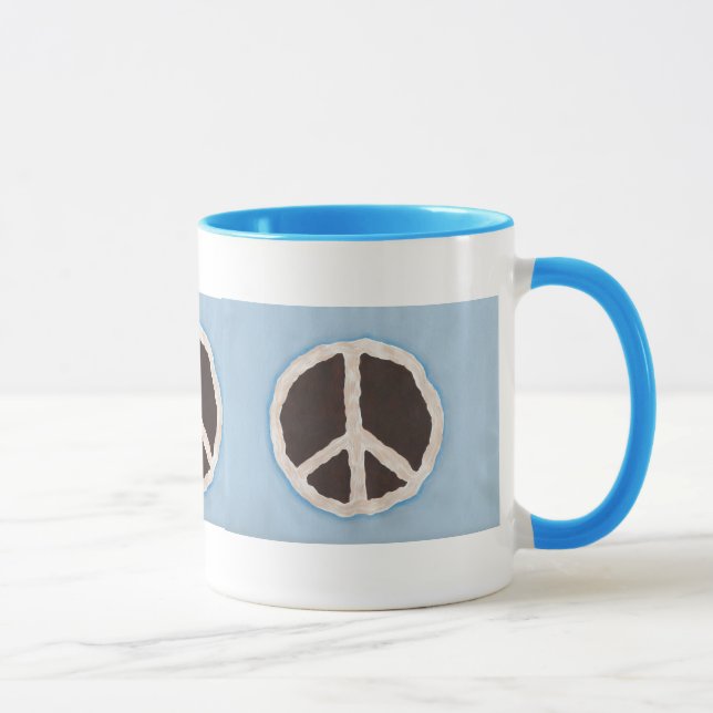 Para las tazas de la empanada de la paz del (Derecha)