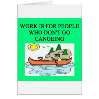 para los amantes canoeing