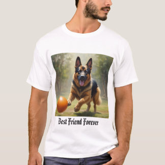 Para los amantes del pastor alemán, camiseta para