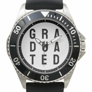 Para los recién graduados. Un reloj de graduados