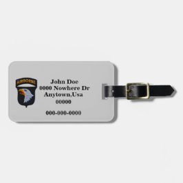 Para Maletas 101a etiqueta del equipaje del remiendo de la