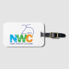 Para Maletas 25° Aniversario de la etiqueta de equipaje de New 