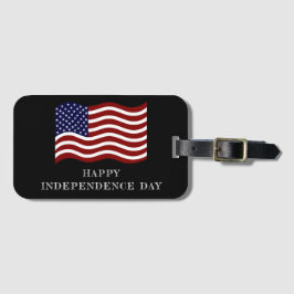Para Maletas 4 de julio Etiqueta del equipaje - Viaje patriótic