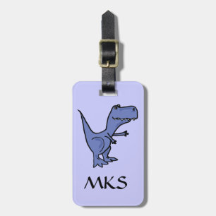 Para Maletas AH etiqueta del equipaje del dinosaurio de T-Rex