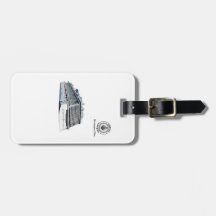 Amantes de crucero Etiqueta portaequipajes de la b