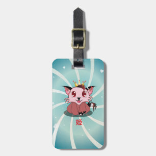 Para Maletas Anime Kitty - Hime, etiqueta portaequipajes