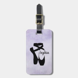 Para Maletas Ballet Zapatos Diseño Etiqueta del equipaje