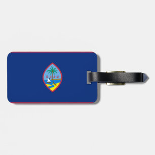 Para Maletas Bandera de la etiqueta del equipaje de Guam con co