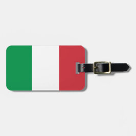Para Maletas Bandera de la etiqueta del equipaje de Italia con