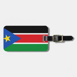 Para Maletas Bandera de la etiqueta del equipaje de Sudán del S