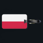 Para Maletas Bandera de Polonia Etiqueta del equipaje con corre<br><div class="desc">Bandera de Polonia Etiqueta del equipaje con correa de cuero</div>